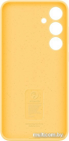 Чехол для телефона Samsung Silicone Case S24+ (желтый)