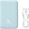 Внешний аккумулятор Baseus Magnetic Mini Wireless Fast Charge Power Bank 10000mAh 20W (голубой)