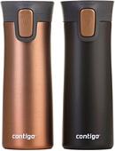 Комплект термосов Contigo Pinnacle 2-pack (черный/золотистый)