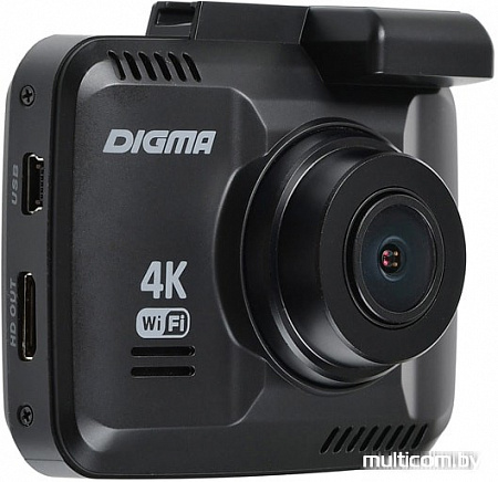 Автомобильный видеорегистратор Digma FreeDrive 600-GW DUAL 4K