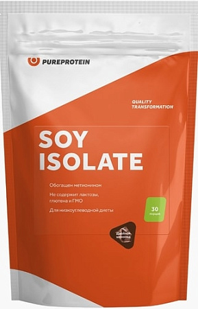 Pureprotein Soy Isolate (900 г, карамель)