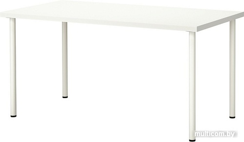Письменный стол Ikea Линнмон/Адильс (белый/белый) [099.296.41]