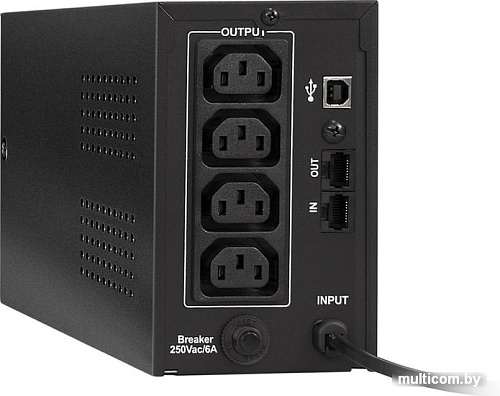 Источник бесперебойного питания ExeGate SpecialPro Smart LLB-800.LCD.AVR.C13.RJ.USB