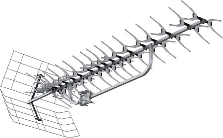 ТВ-антенна РЭМО Bas X1174 Midi-DX