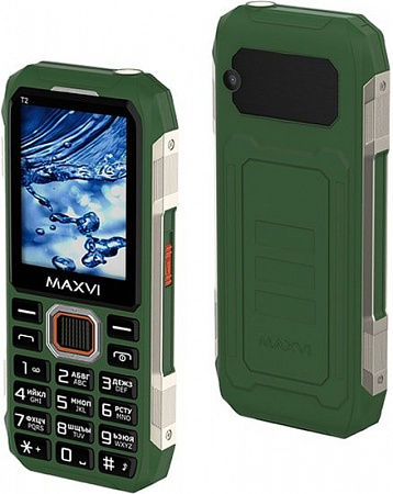 Мобильный телефон Maxvi T2 (зеленый)