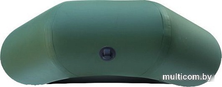 Гребная лодка Leader Компакт-240 ФС (зеленый)