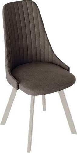 Стул Трия Франк исп.2 ДП2-30 паук (капучино матовый/микровелюр коричневый)