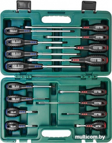Набор отверток Jonnesway D04PP16S (16 предметов)