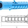 Дюбель распорный Starfix SM-42310-1000