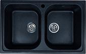 Кухонная мойка Granrus GR-785 W (черный)