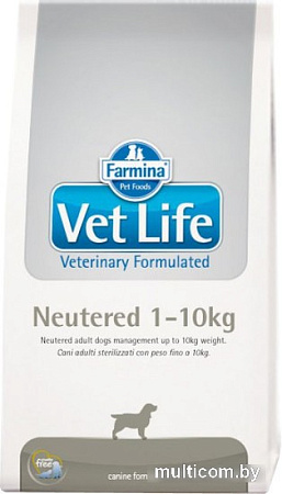Корм для собак Farmina Vet Life Neutered 1-10kg Dog 2 кг