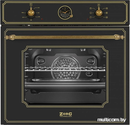 Электрический духовой шкаф ZorG Technology BE6 RST(EMY) BL