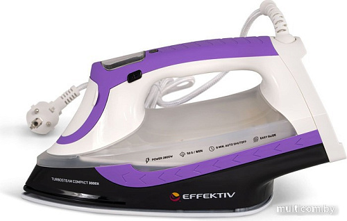 Утюг Effektiv Turbosteam 3000Х (фиолетовый)