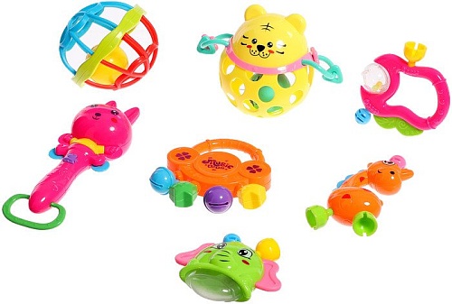 Набор погремушек Крошка Я С прорезывателем 9939268