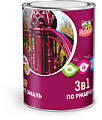 Olecolor 3 в 1 по ржавчине RAL 7004 0.9 кг (светло-серый)