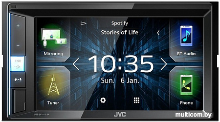 USB-магнитола JVC KW-M450BT