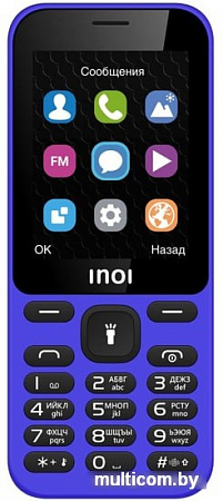 Мобильный телефон Inoi 239 (синий)