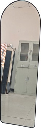 Зеркало Saniteco B-03 160x50 (черный)