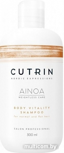 Cutrin Ainoa Body Vitality Shampoo 300 мл