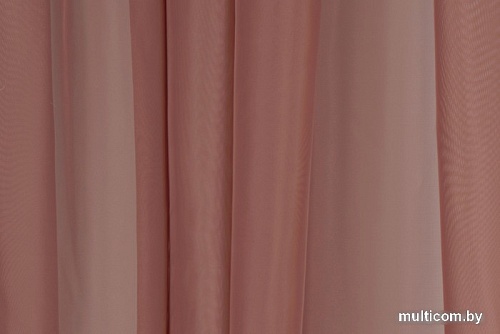 Комплект гардин Delfa Voile СТШ/Д-050 Voile/096 2x2.5 м (цикламен, 2 шт)