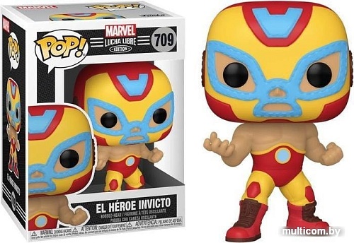 Фигурка Funko POP! Bobble Marvel Luchadores Iron Man 53871