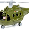 Игрушечный транспорт Полесье Вертолет военный Альфа 68736 (зеленый)