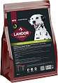 Сухой корм для собак Landor Medium & Maxi Adult для взрослых cредних и крупных пород с индейкой и ягненком 3 кг