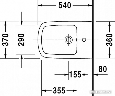 Биде Duravit DuraStyle [2282150000]