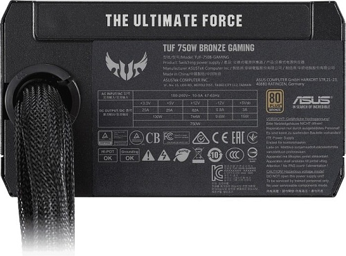 Блок питания ASUS TUF-GAMING-750B