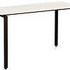 Стол Millwood Лофт Сиэтл ДТ-5 130x70x75 (дуб белый Craft/черный)