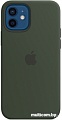 Чехол Apple MagSafe Silicone Case для iPhone 12/12 Pro (кипрский зеленый)