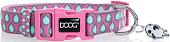Ошейник Doog Luna COLPTD-S (розовый с каплями)