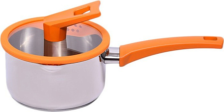 Кастрюля с длинной ручкой Oursson PD1672S/OR