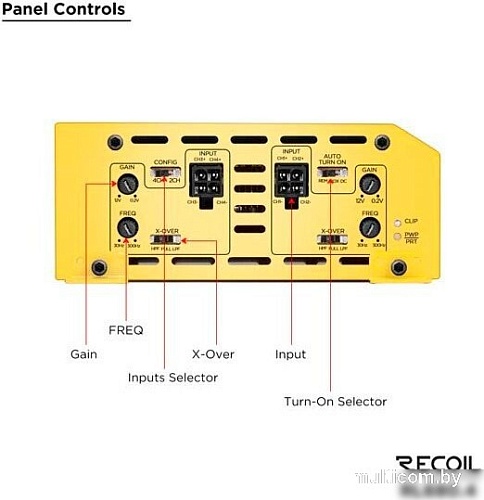 Автомобильный усилитель Recoil RL680.4