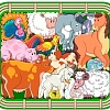 Мозаика/пазл Нескучные игры Переполох на ферме