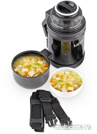 Термос для еды LaPlaya Traditional Steel 1.8л (черный) [560050]