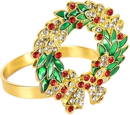 Кольцо для салфеток Nouvelle Рождественский венок N9903664-Н4