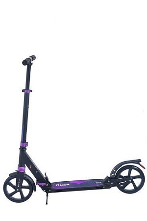 Двухколесный подростковый самокат Ricos Illusion S400 (фиолетовый)