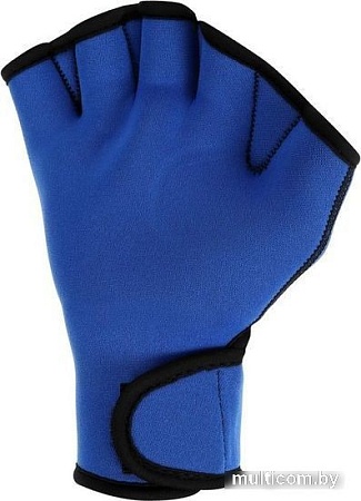 Перчатки для плавания Onlytop 9424260 (S, синий)