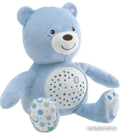 Музыкальная игрушка Chicco Мишка (голубой)
