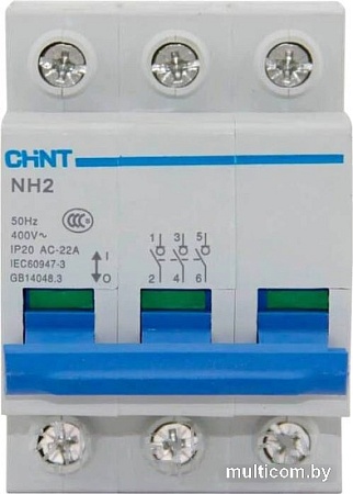 Выключатель нагрузки Chint NH2-125 3P 100A