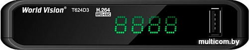 Приемник цифрового ТВ World Vision T624 D3