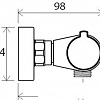 Смеситель Ravak TE 072.00/150 [X070051]