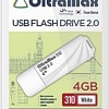 USB Flash OltraMax 310 4GB (белый)