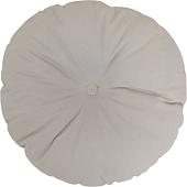 Декоративная подушка Sled Круглая 40x40x10 (молочный)
