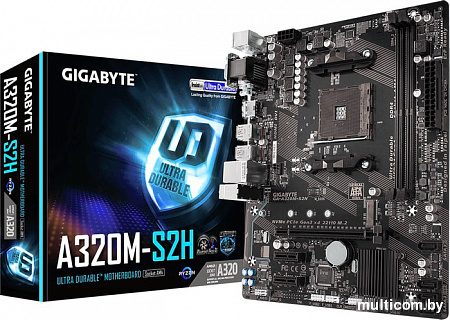 Материнская плата Gigabyte GA-A320M-S2H (rev. 1.0)