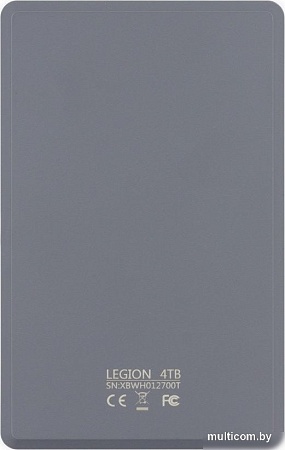 Внешний накопитель Mirex Legion Silverace 4TB 13630-UHDLES40