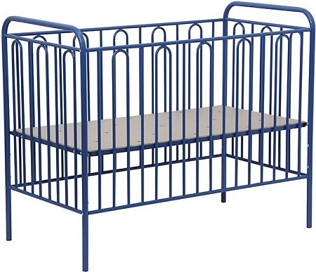 Детская кроватка Polini Kids Vintage 110 (синий)