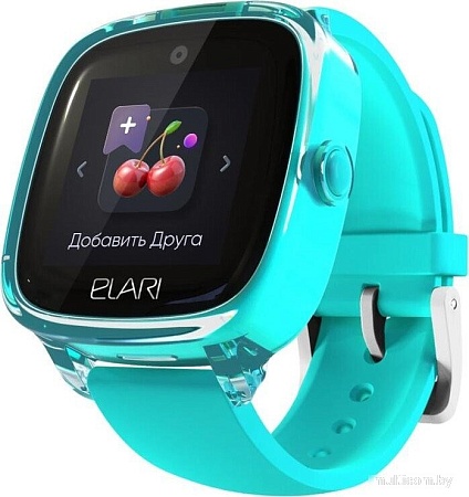 Детские умные часы Elari KidPhone Fresh 4G (бирюзовый)