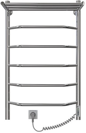 Полотенцесушитель Granula Трапеция 50x80 D32 с полкой (терморегулятор с таймером)